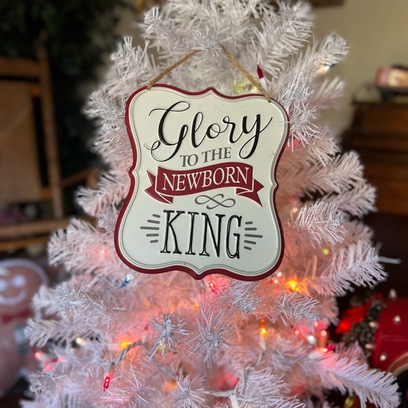 Rare Vintage 1980’s Let it Snow Ornament Wall Decor - Picture 3 of 6